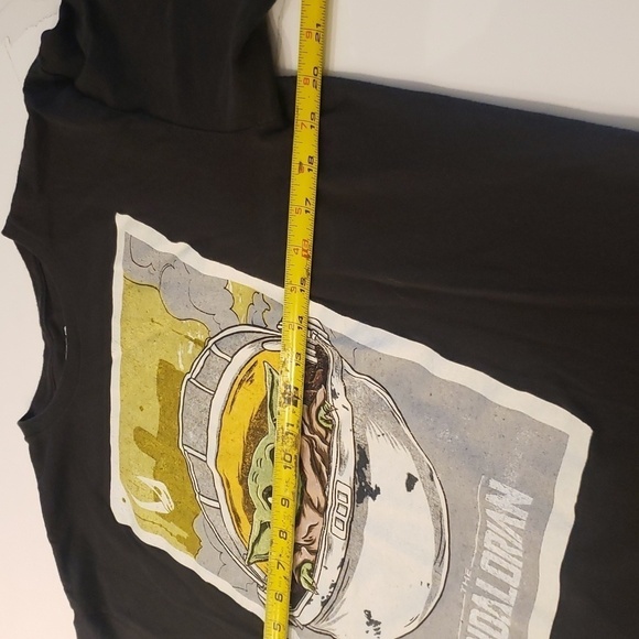 Star Wars T-Shirt The Mandalorian Men's Large 100% Cotton - Picture 8 of 9